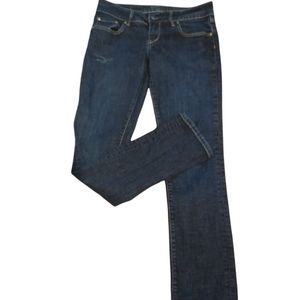 BANANA REPUBLIC Women's SIZE 4 Jean Blue Dark Wash Classic Skinny Work Casual